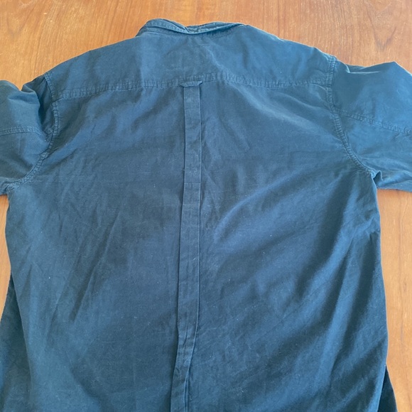 Men’s Zanerobe longline Dress shirt in black xl - Picture 6 of 7